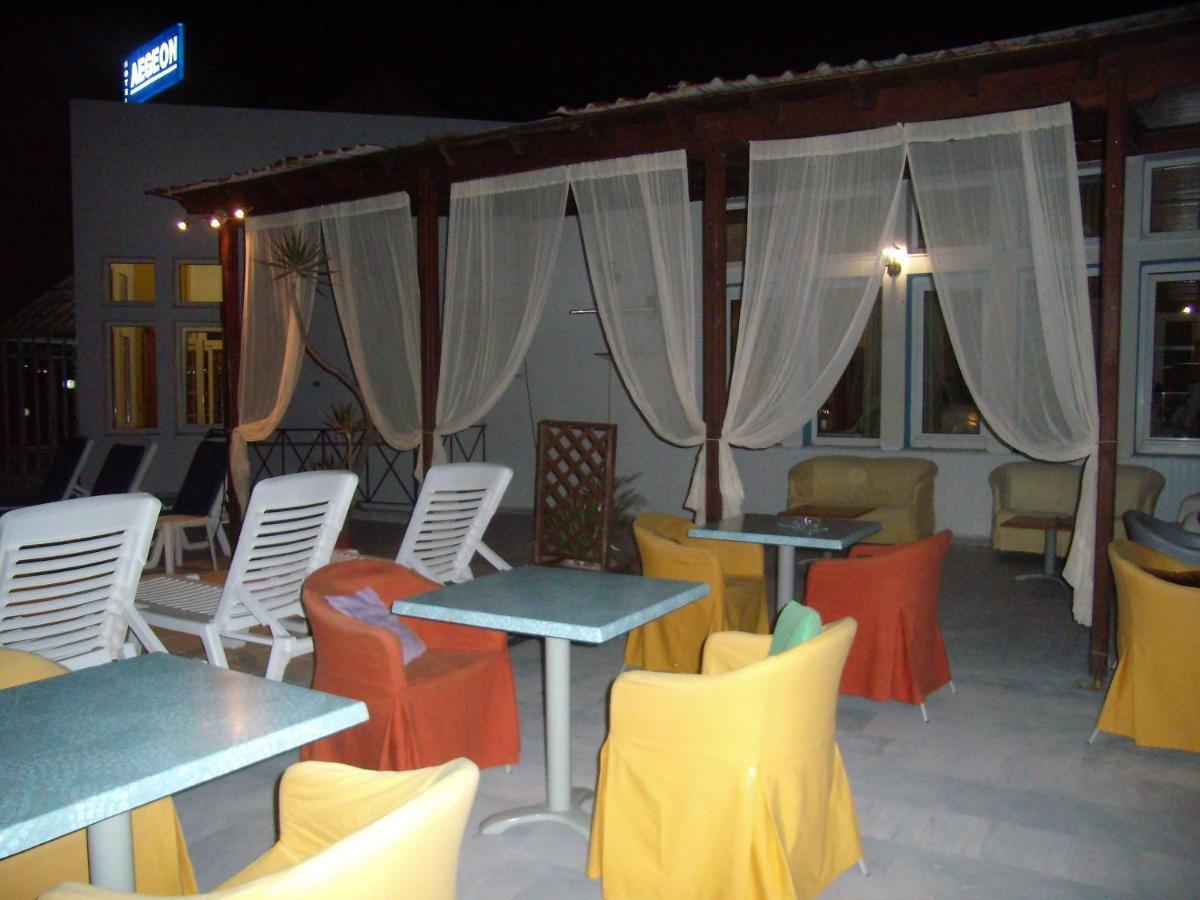Aegeon Hotel Skala Kallonis Exterior foto